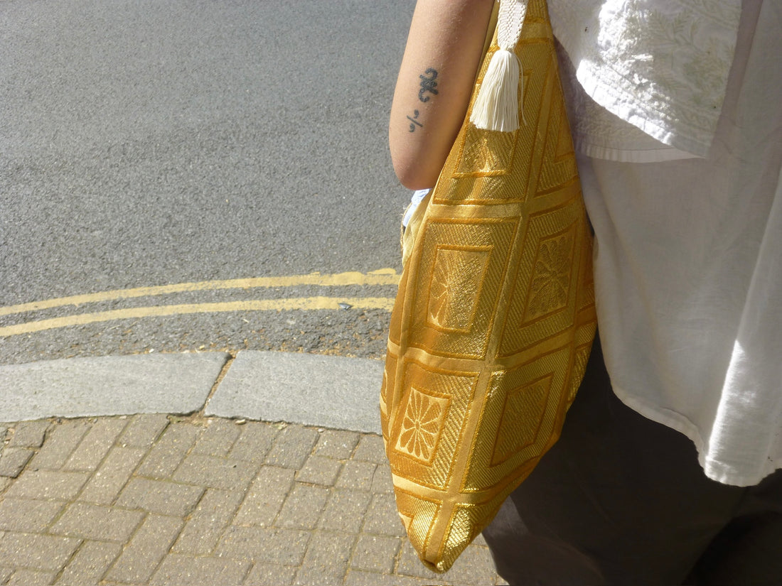 Golden Obi Purse